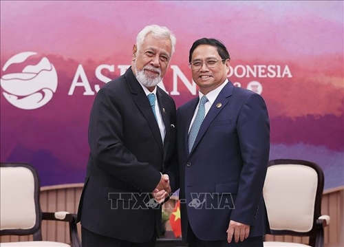 Thủ tướng Phạm Minh Chính gặp Thủ tướng Timor Leste
